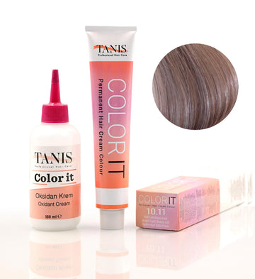 TANIS COLOR-IT Permanent Hårfärg 10.11 Extra Ljus AskPlatin (100 ml)