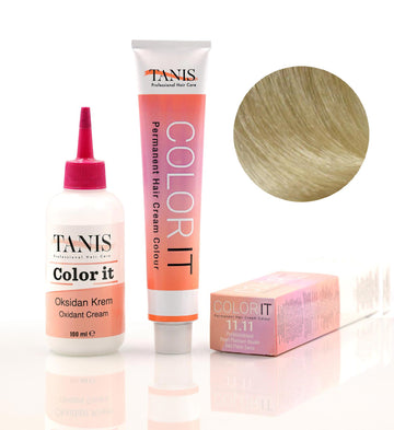 TANIS COLOR-IT Permanent Hårfärg 11.11 PärlPlatinblond (100 ml)