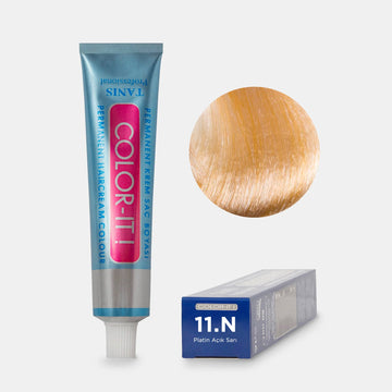 TANIS COLOR-IT Permanent Hårfärg 11.N Platin Ljusblond (100 ml)