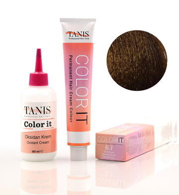 TANIS COLOR-IT Permanent Hårfärg 6.7 Chokladbrun (100 ml)