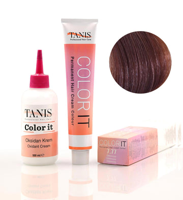 TANIS COLOR-IT Permanent Hårfärg 7.77 Cappuccino (100 ml)