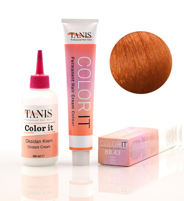 TANIS COLOR-IT Permanent Hårfärg 88.43 Saffran (100 ml)
