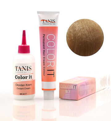 TANIS COLOR-IT Permanent Hårfärg 9.7 Karamell (100 ml)