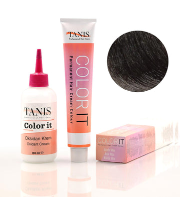 TANIS COLOR-IT Permanent Hårfärg Aska Mix (100 ml)