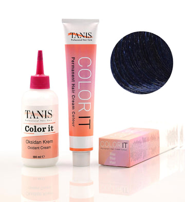 TANIS COLOR-IT Permanent Hårfärg Blå (100 ml)