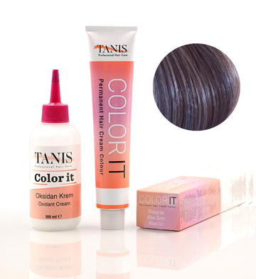 TANIS COLOR-IT Permanent Hårfärg Blågrå (100 ml)