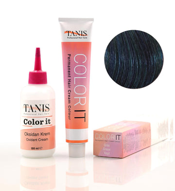 TANIS COLOR-IT Permanent Hårfärg Grön (100 ml)