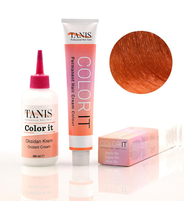 TANIS COLOR-IT Permanent Hårfärg Koppar Mix (100 ml)