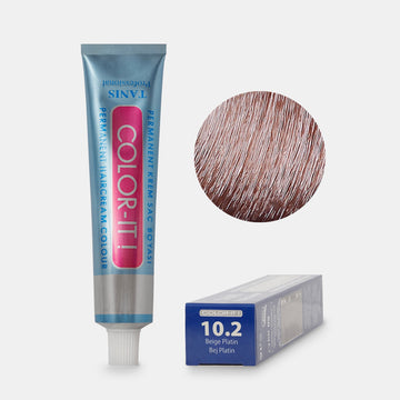 TANIS COLOR-IT Permanent Hårfärg 10.2 Beige Platin (100 ml)