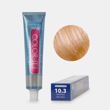 TANIS COLOR-IT Permanent Hårfärg 10.3 Guld Platin (100 ml)