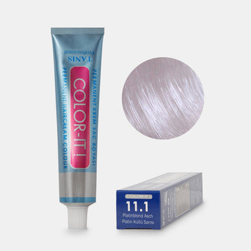 TANIS COLOR-IT Permanent Hårfärg 11.1 Platin Askblond (100 ml)