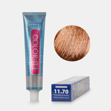 TANIS COLOR-IT Permanent Hårfärg 11.70 Platin Vaniljblond (100 ml)
