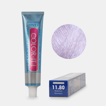 TANIS COLOR-IT Permanent Hårfärg 11.80 Aluminium (100 ml)