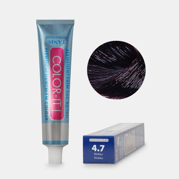 TANIS COLOR-IT Permanent Hårfärg 4.7 Mocka (100 ml)