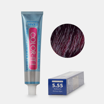 TANIS COLOR-IT Permanent Hårfärg 5.55 Europeisk Bok (100 ml)
