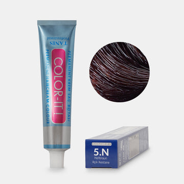 TANIS COLOR-IT Permanent Hårfärg 5.N Ljus Kastanj (100 ml)