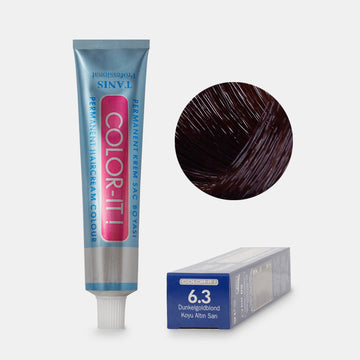 TANIS COLOR-IT Permanent Hårfärg 6.3 Mörk Guldblond (100 ml)