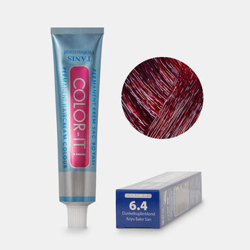 TANIS COLOR-IT Permanent Hårfärg 6.4 Mörk Kopparblond (100 ml)