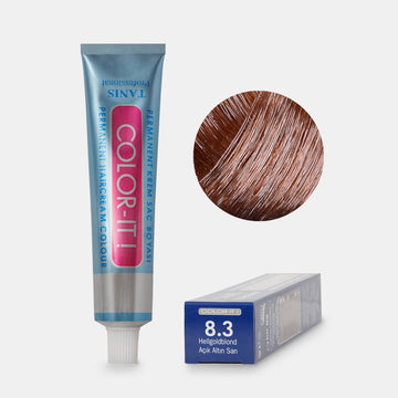 TANIS COLOR-IT Permanent Hårfärg 8.3 Ljus Guldblond (100 ml)