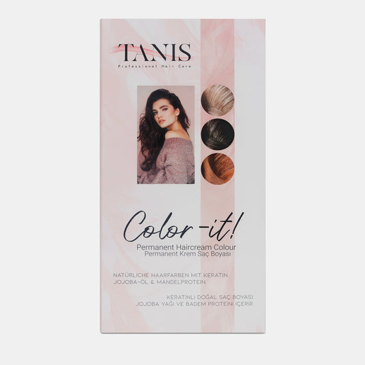 Tanis Color-it! Professionell Färgkarta – Översikt av Permanent Hårfärgskollektion