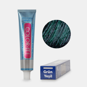 TANIS COLOR-IT Permanent Hårfärg Grön (100 ml)