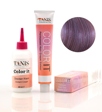 TANIS COLOR-IT Permanent Hårfärg Violetttgrå (100 ml)