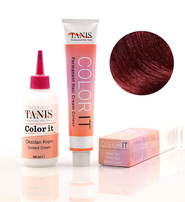 TANIS COLOR-IT Permanent Hårfärg Röd Violettt (100 ml)